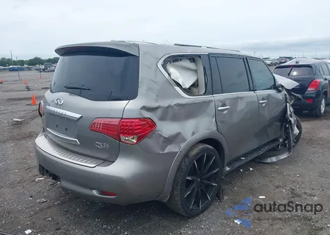 2012 Infiniti Qx56 from USA, damaged, VIN JN8AZ2NF7C9515133